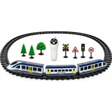 Vardem Uzaktan Kumandalı 39 Parça Işıklı Tren Seti, 308 cm Raylı Pilli Oyuncak Tren LE-2803Y-1