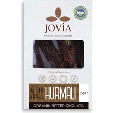 Gy Atelier Jovia Organik ÇIKOLATA-%100 Bitter Hurmalı 85 gr