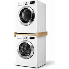 Gy Atelier Imt Aksesuar Çamaşır Makinesi Dolabı Çamaşır ve Kurutma Makinesi Üst Üste Sabitleme Bağlantı Aparatı Sonomo Meşe
