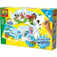 Ses Creative Ses 144210 Yaratıcı 14421 Ses My First Boyama Için Su Resim Seti ile Boyama, Sarı