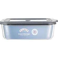 Gy Atelier Fresh Storage 1,5 Litre | Hava Geçirmez Saklama Kabı, Borosilikat Cam | Mikrodalga Fırına Uygun | Sızdırmaz Kapak, Vakum Contalı | Gıda Saklama Kutusu | Istiflenebilir