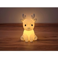 Ozka Concept Sevimli Ren Geyiği Tealight Mumluk Yılbaşı Dekoratif Mum Tutucu