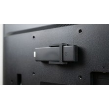 Ozka Concept 3D Baskı HDMI Medya Çubuğu Tv Arkası Montaj Aparatı Gerilim Azaltıcı Yapıştırmalı Tutucu Siyah
