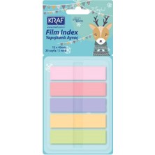 Gy Atelier Index Film (Pp) Pop-Up 5 Renk x 30 Yp 12X45 mm Pastel Renkler 51248-2 TYB9UJM8KJB9Y1TD65