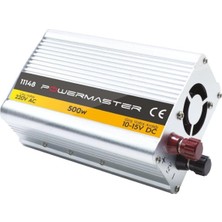 Hype Store Starnewstore Teknolost 12 Volt - 500 Watt Modıfıed Sınus Inverter (10-15V ARASI-220V Ac) (4517) Modern Tasarım 4 Standart