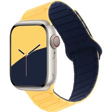 Ozka Concept Apple Watch Ultra 49MM Armor Manyetik Kordon - Sarı
