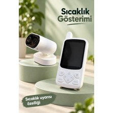 Astraltech Vox Modlu Görüntülü Bebek Telsizi Kamera ve Ekran Seti