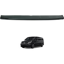ferrous autoaccessories Mercedes V Class ile Uyumlu Ferrous Arka Tampon Üstü Koruyucu Parlak 2019 ve Üstü