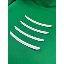 Aftermarket Volkswagen Golf 5 Mk5 1k Beyaz Çamurluk Dodiği Çıtası 4 Prc Flap Set 2003-2008