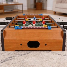 Tıfıl Toys Ahşap Masaüstü Futbol Oyunu, 4 Kollu, Taşınabilir, 34,5 x 23 x 7 cm