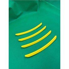 Aftermarket Sarı Çamurluk Dodiği Çıtası 4 Prc Flap Set 2009-2015 Opel Astra J ile Uyumlu