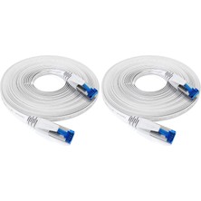 Kabeldirekt – Lan Kablosu Düz 10GBIT/S – 2m (2 Paketi)