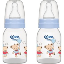 Gy Atelier Klasik Pp Biberon 125 ml - Mavi (2'li Set) Bulk