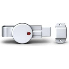 Gy Atelier Ayrıntıshop Wc Alüminyum Sürgülü Kabin Kapı Kilidi (Kalınlık 18 Mm)