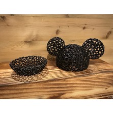 Ozka Concept Voronoi Desenli Figürlü Kumbara ve Çok Amaçlı Dekoratif Obje