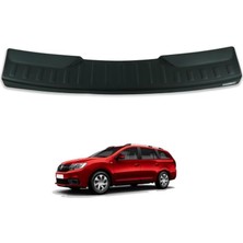 Ferrous Autoaccessories Dacia Logan Mcv ile Uyumlu Arka Tampon Üstü Koruyucu 2013 ve Üstü