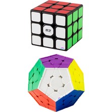 Hype Store Hediyecik Megaminx Sail W 3x3 2'li Zeka Küpü Rübik Küp Set