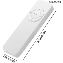 Tastech 5014MP Şarjlı Mp3 Çalar, Bluetooth, Mini Mp3 Stick, 8gb Tf Kart Hediyeli, Pembe