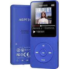Agptek A02XT Mp3 Çalar - 32 GB ile Binlerce Şarkıyı Yanınızda Taşıyın
