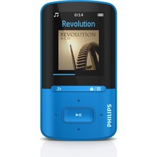 Philips Mp4 Çalar - 20 Saate Kadar Şarj Molası Vermeden Dinleyin