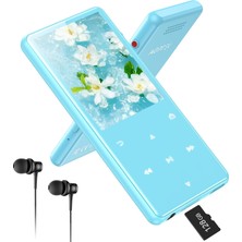 Agptek M6 Mp3 Çalar - 32 Saate Varan Müzikle Şarj Molalarını Azaltın