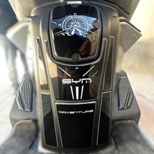 Aey MOTOSTICKER42 Sym Joyride 300 Uyumlu Tank Pad 7 Parça 2023-2024