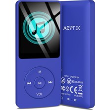 Agptek Mp3 Çalar - 64 Gb'a Kadar Microsd ile Arşivinize Yer Açın