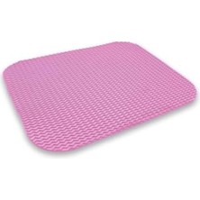 Kedi Tuvalet Kabı Önüne Yerleştirilen Kum Toplayıcı Halı, 40X50 cm