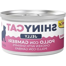 70 gr Tavuklu Karidesli Jöle Içindeki Kedi Konservesi, Taurin Destekli
