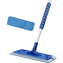 Tekli Mikrofiber Mop Seti, Teleskopik Alüminyum Sap ile Yüksek Yüzeyler Için