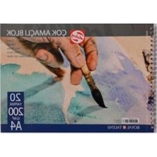 A4 Boyutunda 200 gr Çok Amaçlı Resim Blokları