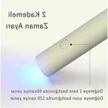 Uv Kalıcı Oje Kurutucu, USB Kablolu, Su Yeşili