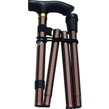 Katlanır Baston Dağ Trekking Direği Katlanabilir Teleskopik Ultralight T Saplı Tırmanma Ekipman