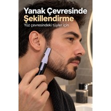 Tech Butiq Sakal Şekillendirme ve Bıyık Kaş Düzeltme Cihazı