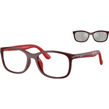 Rj 9644S 7233AI 46 Ray-Ban Junior Marvel© - Spiderman Klipsli (Clip-On) Çocuk Güneş Gözlüğü