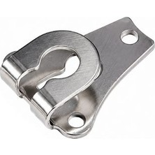 Gümrük Bey Metal Tablo ve Çerçeve Asma Aparatı Anahtar Deliği Askı Sacı Braket 500 Set