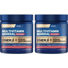Multivitamin Mineral Complex – 12 Temel Mineral Içeren Günlük Destek – 300G – Vegan – Ş
