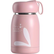 Pembe 304 Çelik 320 ml Bebek Mama Saklama Termosu Mug CIN493PM