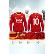 Elif Spor Giyim As Roma Totti 10 Uzun Kollu Forma