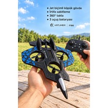 Die Grup S1 F166 Köpük Gövdeli Kumandalı Mini Drone, Kamerasız, 44,8 G, Irtifa Sabitleme, 360° Takla, 2,4 Ghz