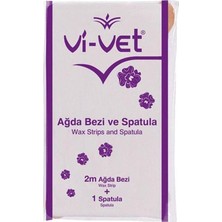 Die Grup Yüksek Kalite Esnemez ve Yırtılmaz Ağda Bezi 2 mt + Spatula