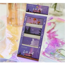 Die Grup Purpler Life Temalı 5 Farklı Dizayn Pet Index • Index Sticker • Post-It • Sticky Note
