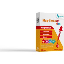 Die Grup Mag-Threeon Kids, Magnezyum Damla, L-Treonat, Bisglisinat, Sitrat, Vitamin B6, B12, C, D3, 30 ml