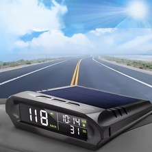 Die Grup Artnest Araç Gps Güneş Enerjili Dijital Hız Göstergeli Çok Fonksiyonlu Hız Ölçer S98 Hud Ekran