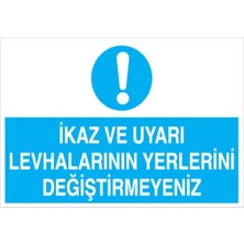 Die Grup Ikaz ve Uyarı Levhalarının... Uyarı Tabelası - 35X50 Foreks - Ig4