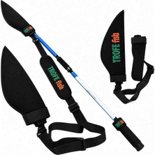 Hobifix Trofefish Neopren Olta Kamışı Koruma Kılıfı ve Ayarlanabilir Omuz Askısı – Parçalı Kamışlar Için
