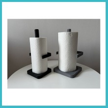 Defne Store Minimalist Kağıt Havlu Standı Tezgah Üstü Havluluk Mutfak Aksesuarı Dfnbez