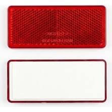 Wolfram Ikaz Reflektörü Dikdörtgen 3m Bantlı Kırmızı 40562