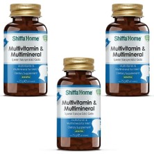 Multivitamin & Multimineral Erkek 1260 Mg 60 Tablet (3 Adet)