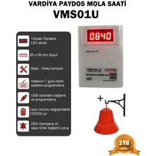 Valerm Fabrika Paydos Mola Zil Sistemi + Kampana Çan Zil
